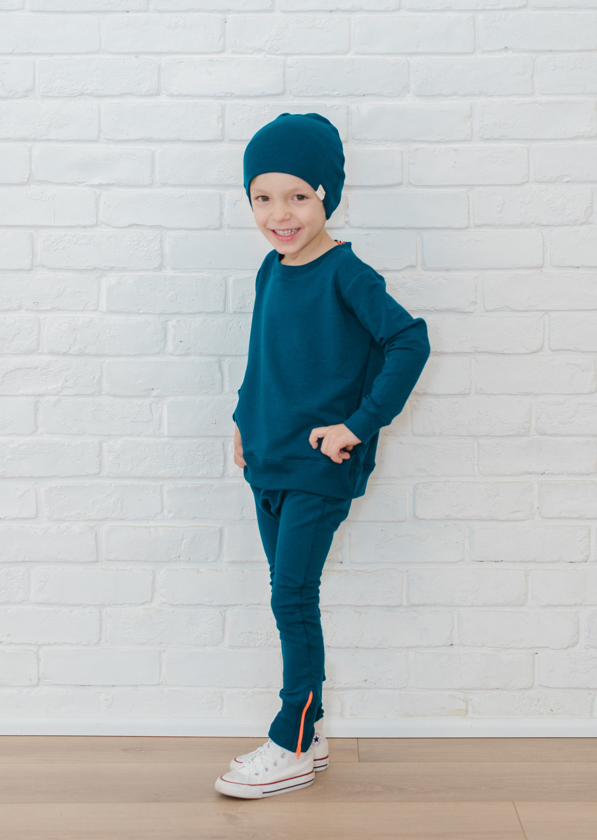 Organic-Teal-JoggerSet-Orange-